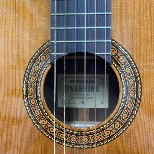 a0829601 タカミネ アコースティックギター No,40 ケース付き 楽器