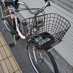 [BRIDGESTONE] Assista(アシスタ)26吋電動アシスト自転車 6.2Ahバッテリ+充電器(ピンク)の画像