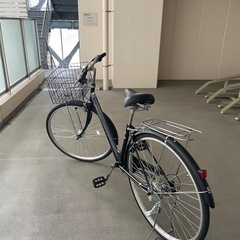 自転車　ママチャリ　27インチ　変速付き