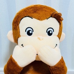 『新品未使用』お値下げ中☆おさるのジョージ ぬいぐるみの画像