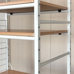 キッチンラック 3段 木目調の画像
