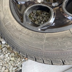 ジムニー　タイヤ　ホイール　スタッドレス　4本セットの画像