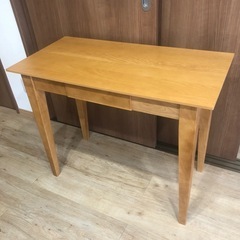 ニトリ　天然木スリムデスク　グレイス
