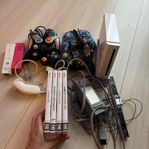 Wii本体　コントローラー のセット