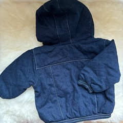 未使用品　ロカウェア　ベビー　デニムアウター　子供服の画像
