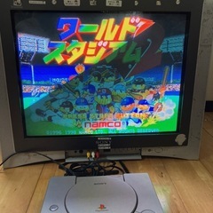 25型ブラウン管テレビ＆PS初代