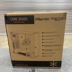 ATXミドルタワーケース　Fractal Design CORE 2550S (サイコム オリジナル)の画像