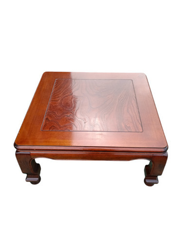 中古)讃高工芸 家具調こたつ (菱谷良明) 水沢のテーブル《座卓、ロー