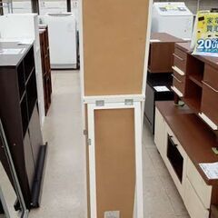 ★ジモティ割あり★ 不二貿易株式会社 ミラー 白 H150×D41×W27.5 クリーニング済み TJ8707の画像