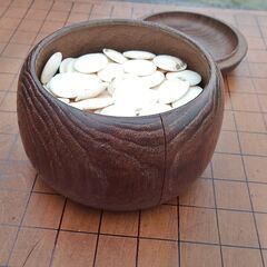 足つき碁盤 碁盤 碁石 囲碁 囲碁セットの画像