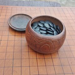 足つき碁盤 碁盤 碁石 囲碁 囲碁セットの画像