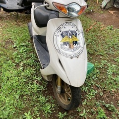 HONDA  ディオZ4 50cc  フロント割れ　曲がり有り