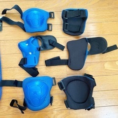 キッズ 子ども用 プロテクター 膝パッド 肘パッド 手首ガードの画像