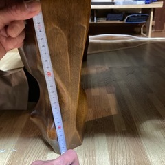 昭和レトロの長机の画像