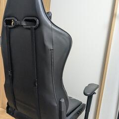 【無料】GTRACING オットマン付きゲーミングチェアの画像