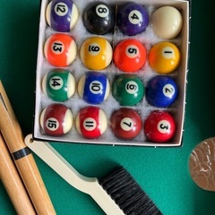 卓上ビリヤード台セットの画像