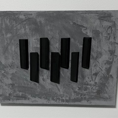 テクスチャーアート　ウェルカムボード　現代アート　抽象