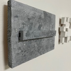 テクスチャーアート　ウェルカムボード　現代アート　抽象画の画像