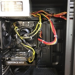 自作ゲーミングpcの画像