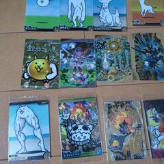 にゃんこ大戦争 ウエハースのカード23枚の画像