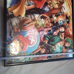 ワンピース　ジグソーパズル額付きの画像