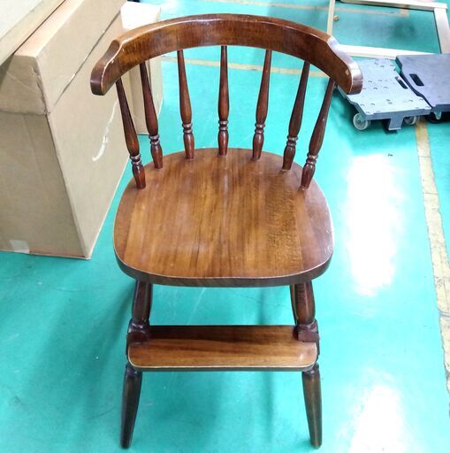 伊勢崎店【現状品】gi9-64 かしわ ベビーチェア