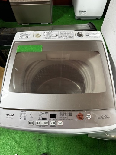 ご来店時、ガン×2お値引き‼️AQUA(アクア)2019 年製7.0 kg 洗濯機