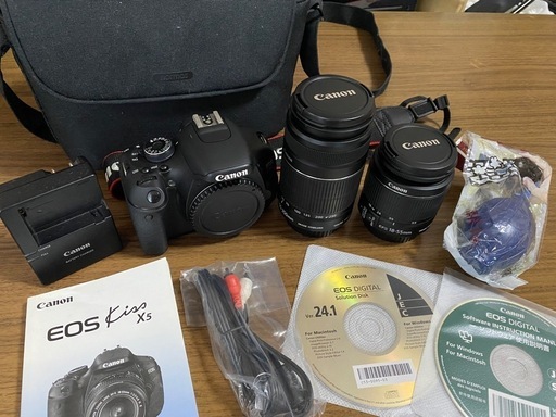 Canon EOS kissx5ダブルレンズセット\n