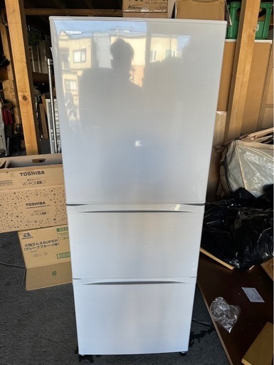 I1906東芝 冷蔵庫 2019年 330L 3ドア