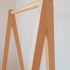 無印良品　木製コートハンガーの画像
