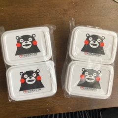 新品未使用◯くまモンタッパー 2個セット