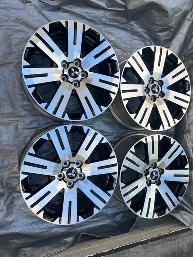 三菱デリカD:5 後期純正 18インチ 4本セット アウトランダー エクリプスクロス 美品