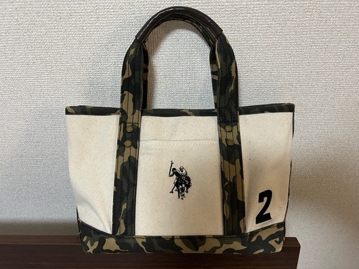 U.S. POLO ASSNトートバッグ　迷彩
