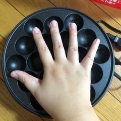 たこ焼き器　18個焼き　小さめ　1〜2人用の画像