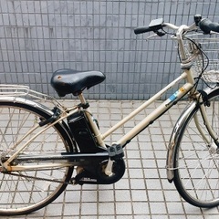 電動自転車　Panasonic ビビ・EX・シティ(27型5段変...