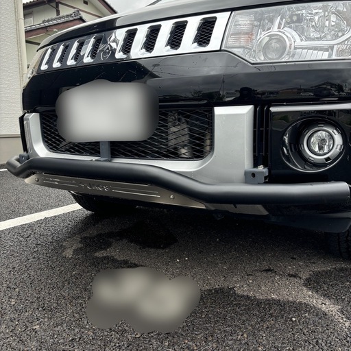 【デリカD5】ジャオス スキッドバー フロントリアセット