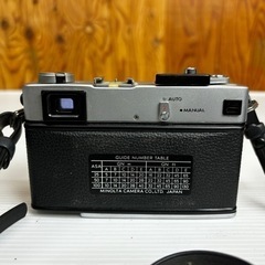 s0923605 通電未確認 動作未確認 minolta ミノルタ HI-MATIC E フィルムカメラ カメラ レトロ レンズ ズーム 趣味 撮影 ポケ付き 中古品の画像