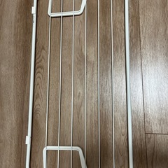 IKEAベランダ用タオル干しの画像