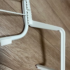 IKEAベランダ用タオル干しの画像