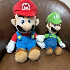 スーパーマリオ　ルイージ　公式ぬいぐるみ
