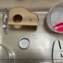 ハムスター(ゴールデン推奨)用ルーミィ60＋飼育必需品セットの画像