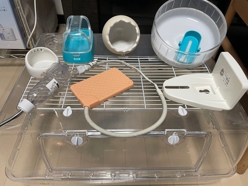 ハムスター(ゴールデン推奨)用ルーミィ60＋飼育必需品セット