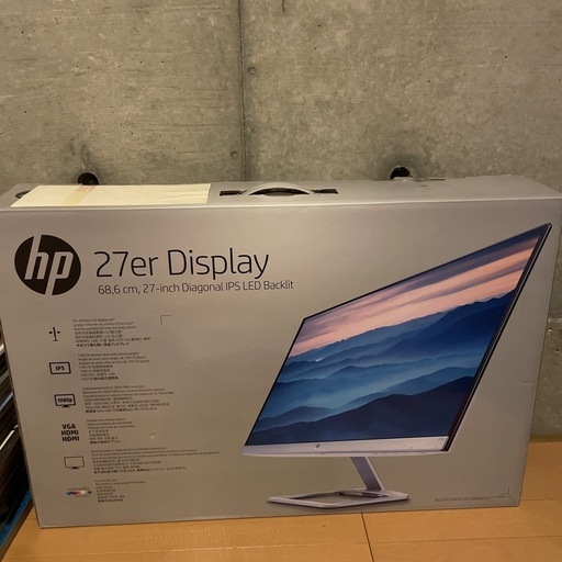 hp  27er　ディスプレイ