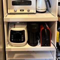 収納棚　　レンジ台の画像