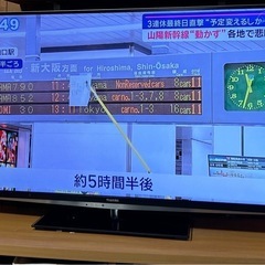取引中　
TOSHIBA 47型　TVの画像