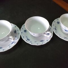 HOYA　陶磁器　ティーカップ　3客