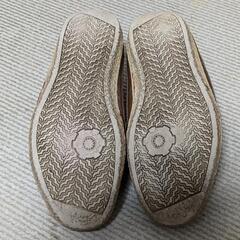 靴26.5cm  カーキ色【中古】の画像