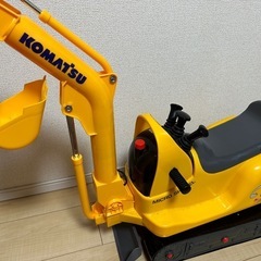 ［ジャンク品］コマツ MICRO EXCAVATOR 乗用おもちゃ