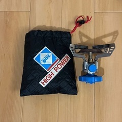 キャンプ用品　ガスバーナー