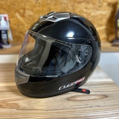 【ガレージセール】バイク用　ヘルメット ジェッヘル LS2 TECH DESIGNの画像